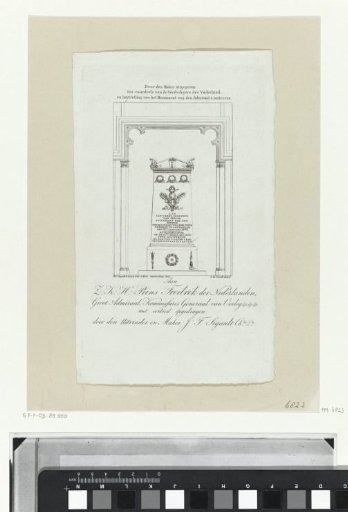 Monument to Jan van Speyk, 1832