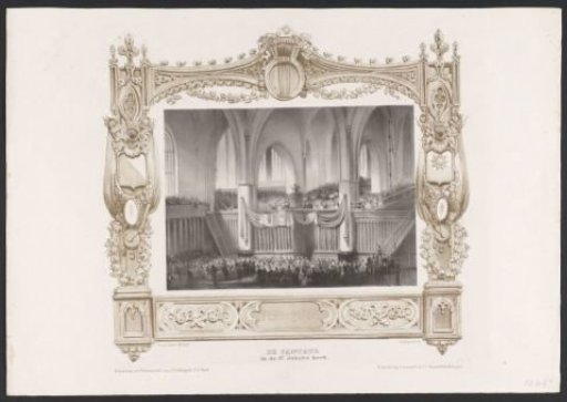 Procession with a Printing Press, 1836