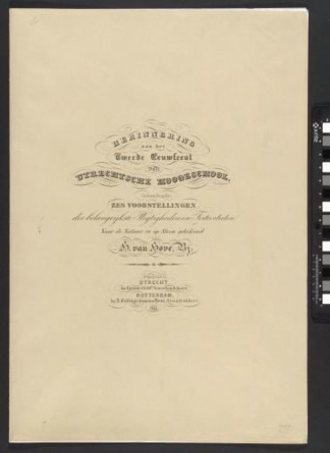Reminiscence of the Second Centenary of the University of Utrecht, Containing: Six Depictions of the Most Important Ceremonies and Festivities [1836]