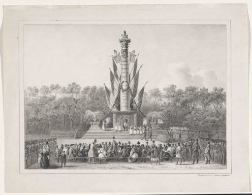 Reception of the Returning Dutch Prisoners of War in Gorinchem, 1833