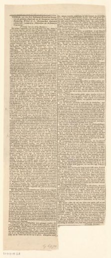 Newspaper Clipping Regarding the Shipwreck of the Steamship Willem I, 1837