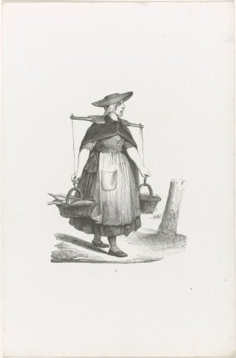 The Fishwoman of Arnemuiden, 1840-1841