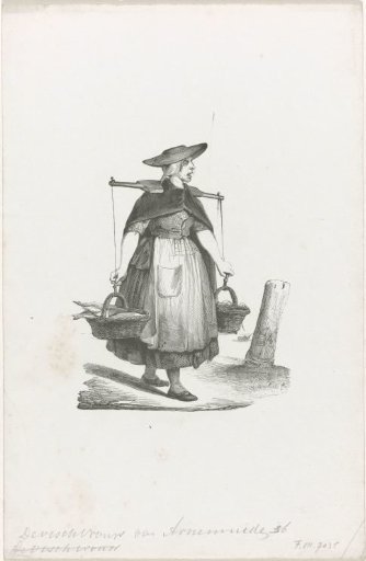 The Fishwoman of Arnemuiden, 1840-1841