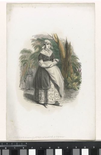 The Scheveningen fishwife, 1840-1841