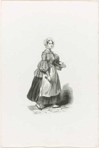 The Dutch maid, 1840-1841