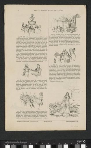 Satire on the encouragement to participate in the (so-called) voluntary 3% loan of 1844 (sheet 16)