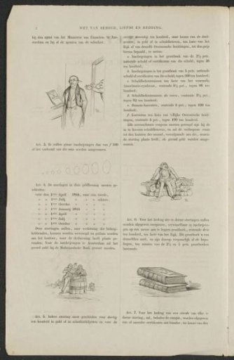 Satire on the Encouragement to Participate in the (So-Called) Voluntary 3% Loan of 1844 (Sheet 2)