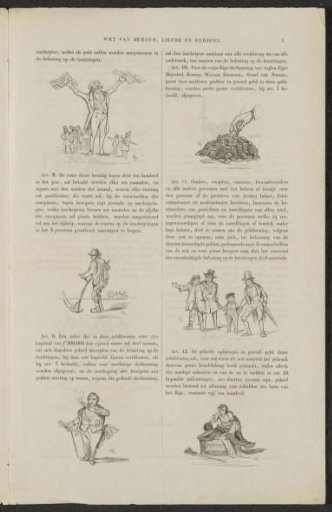 Satire on the Encouragement to Participate in the (So-Called) Voluntary 3% Loan of 1844 (Sheet 3)