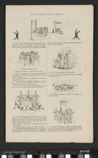 Satire on the encouragement to participate in the (so-called) voluntary 3% loan of 1844 (sheet 5)