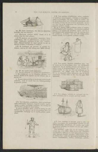 Satire on the encouragement to participate in the (so-called) voluntary 3% loan of 1844 (sheet 6)