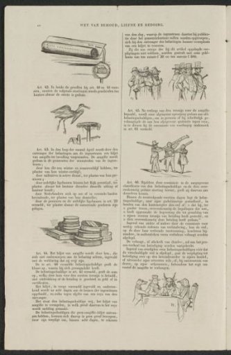Reprint of the satire on the encouragement to participate in the (so-called) voluntary 3% loan of 1844 (sheet 10)
