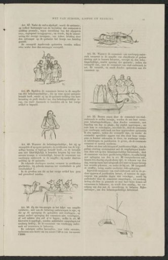 Reprint of the satire on the encouragement to participate in the (so-called) voluntary 3% loan of 1844 (sheet 11)