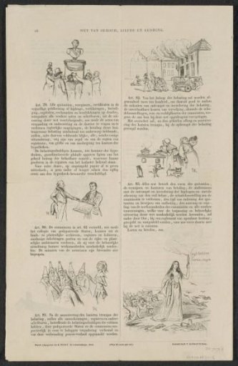 Reprint of the satire on the call to participate in the (so-called) voluntary 3% loan of 1844 (sheet 16)