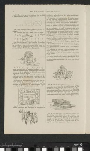 Reprint of the satire on the encouragement to participate in the (so-called) voluntary 3% loan of 1844 (sheet 2)