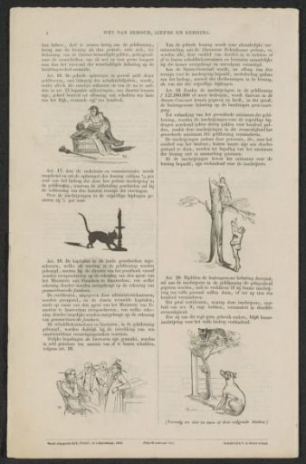 Reprint of the satire on the encouragement to participate in the (so-called) voluntary 3% loan of 1844 (sheet 4)