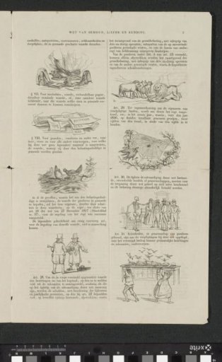 Reprint of the satire on the encouragement to participate in the (so-called) voluntary 3% loan of 1844 (sheet 7)