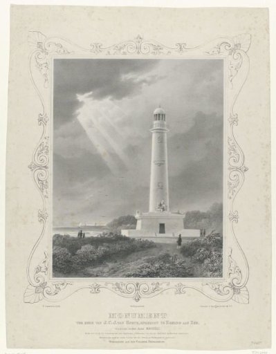 Lighthouse J.C.J. van Speijk in Egmond aan Zee, 1841