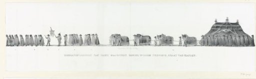 Funeral procession of King William I, 1844 (plate 2)