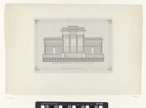 The New Exchange Building, Solemnly Inaugurated, in the Presence of His Majesty William II, 10 September 1845