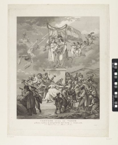 Joy over the Peace concluded between the Batavian Republic and England, at Amiens on 27 March 1802