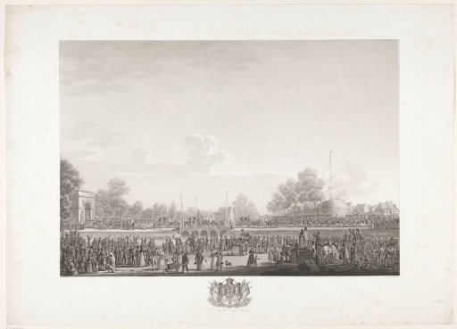 Arrival of King William I in Brussels, 1815