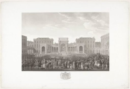 Inauguration of William I in Brussels on 21 September 1815