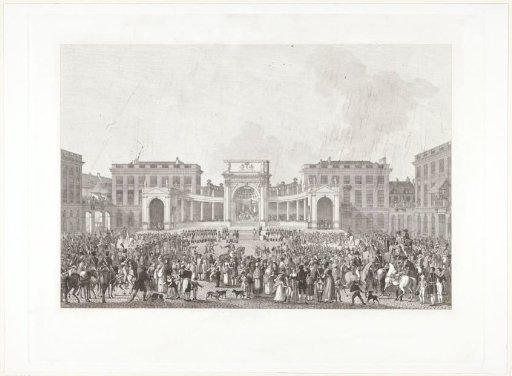 Inauguration of William I in Brussels on 21 September 1815