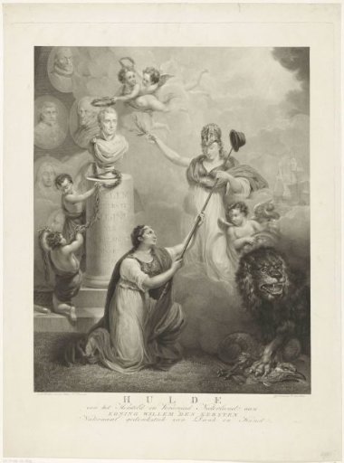 Tribute to King William I, 1815