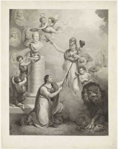 Tribute to King William I, 1815