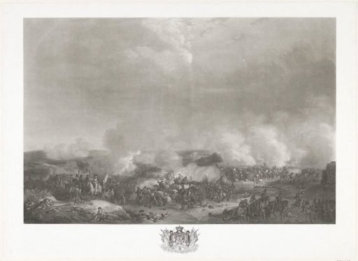 Prince of Orange at the Battle of Quatre-Bras, 1815