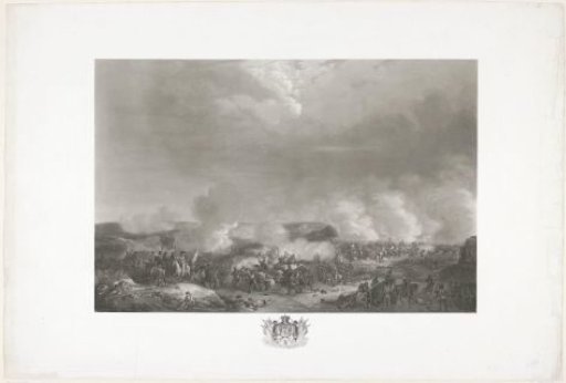 Prince of Orange at the Battle of Quatre-Bras, 1815