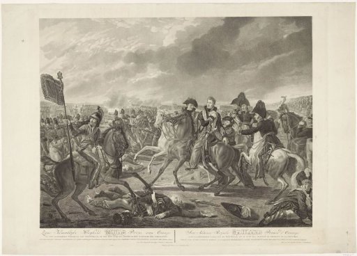 His Royal Highness William Prince of Orange in the glorious field battle of Waterloo, on June 18, 1815, wounded at the moment of victory / Son Altesse Royale Guillaume Prince d'Orange (...)