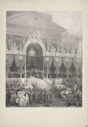 Inauguration of Leopold I as King of the Belgians, 1831