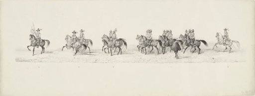 Historical Procession for the Second Centenary of the Utrecht University, 1836 (Plate 2)