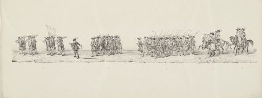 Historical Procession for the Second Centenary of the Utrecht University, 1836 (Plate 4)