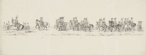 Historical procession at the second centenary of the University of Utrecht, 1836 (plate 8)