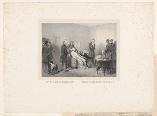 Death of King William II, 1849