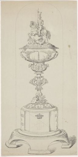 Cup in Honor of the 30th Anniversary of the Metal Cross, 1861