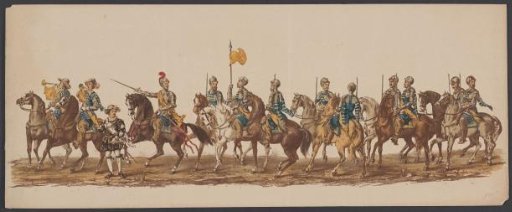 Delft procession of 1862, first group