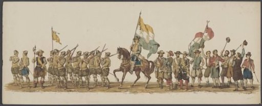 Delft procession of 1862, first and second groups