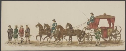 Delft procession of 1862, fourth and fifth groups