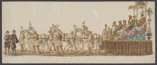 Delft procession of 1862, sixth group