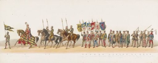 Delft procession of 1873 (second plate)