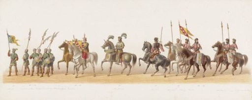 Delft procession of 1873 (fourth plate)