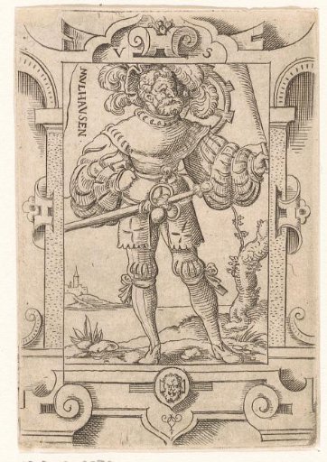 Standard-bearer with the banner of Mühlhausen