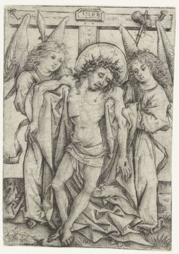 The Body of Christ Supported by Two Angels
