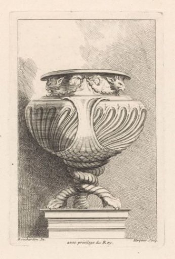 Vase with satyr heads