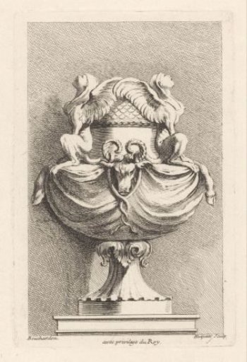 Vase with sphinxes