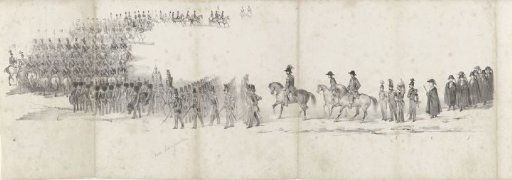 Funeral of the Late King William II in Delft on April 4, 1849 (Sheet 1)