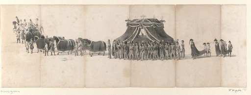 Funeral of the Late King William II in Delft on April 4, 1849 (Sheet 4)